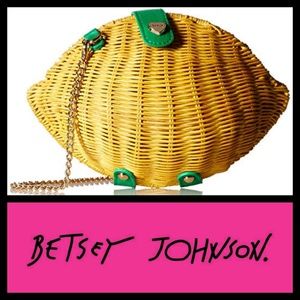 BETSEY JOHNSON Lemon Crossbody Don't Be Tarty